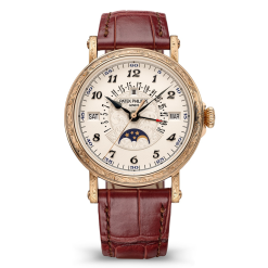 Patek Philippe 5160/500R-001 Rose Gold Perpetual Calendar Watch