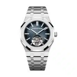 Audemars Piguet 26730ST.OO.1320ST.02 Royal Oak Smoked Blue 42mm Dial Stainless Steel Bracelet Watch