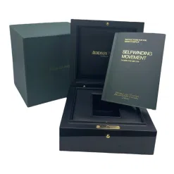 Audemars Piguet box and papers