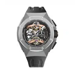 Audemars Piguet 26612TI.OO.D002CA.01 Royal Oak Concept Selfwinding Tourbillon Chronograph Openworked Watch