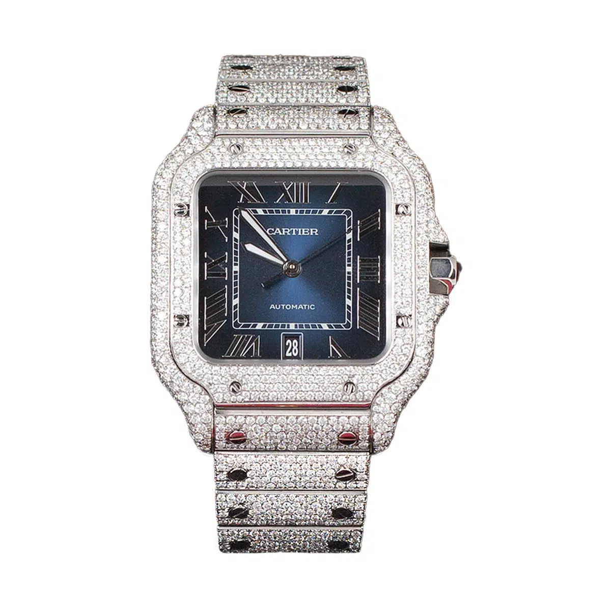 Cartier Iced Out Watches for Men and Women