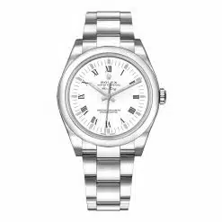 Rolex 114200 Air King White Dial