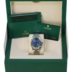 Alternative view of Rolex Milgauss Blue 116400gv 40mm Mens Watch