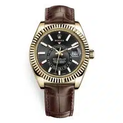 Rolex Sky Dweller 42mm Mens Watch 326138 Black Index