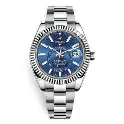 Rolex 326934 Sky Dweller 42mm Mens Watch Blue Index