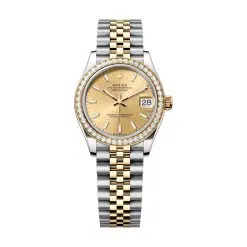 Rolex Datejust 278383RBR-0014 31mm Champagne Dial Jubilee Bracelet