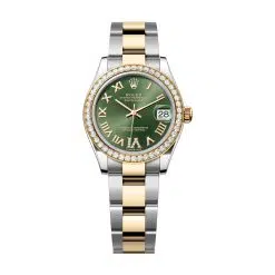 Rolex Datejust 278383RBR-0015 31mm Olive Green Dial Oyster Bracelet