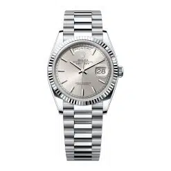 Rolex Day-Date 128236-0001 Silver Dial