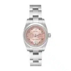 Rolex Oyster Perpetual 176200-3 Pink Arabic Dial Oyster Bracelet 26mm Watch