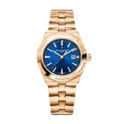 Vacheron Constantin 4600V/200R-B979 Overseas Blue Dial Pink Gold