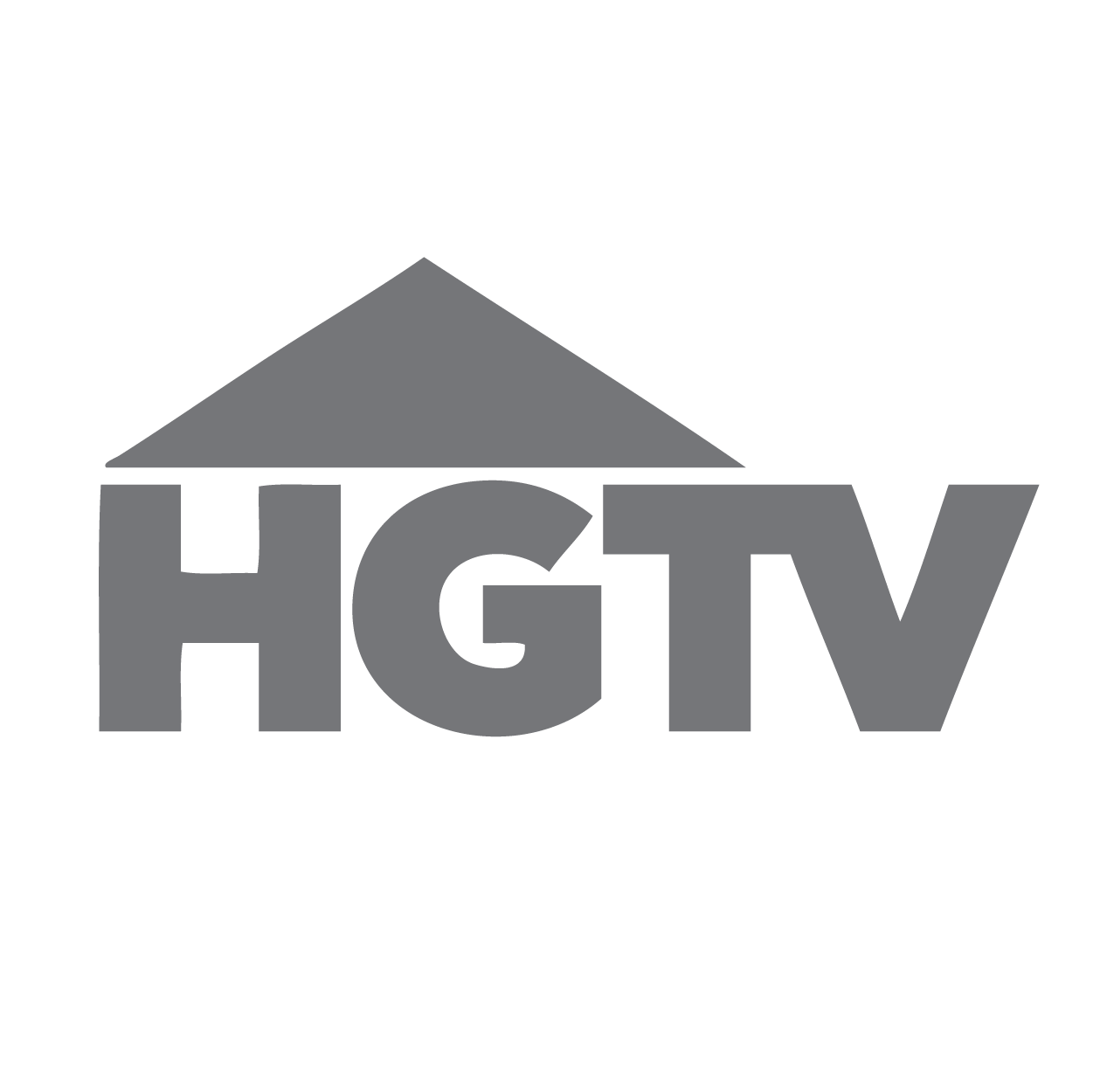 HGTV logo logo in grey